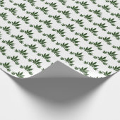 ポットの葉のW33 "トリオ" ラッピングペーパー (角)