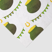 ポットの金ゴールドと馬蹄類 薄葉紙 (詳細)