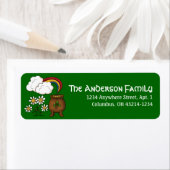 ポットの金ゴールドアイリッシュセントパトリックの日住所 シール (インサイチュ)