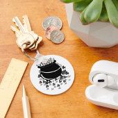 ポットの金ゴールドキーチェーン キーホルダー