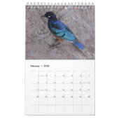 ポットの金ゴールドケニアの野生動物カレンダー2014 （1ページ） カレンダー (2月 2026)