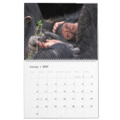 ポットの金ゴールドケニアの野生動物カレンダー2014 (2-Pg.) カレンダー (1月 2027)