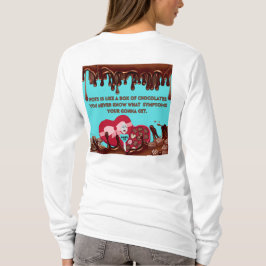 ポットはチョコレートの箱のようなものだ Tシャツ