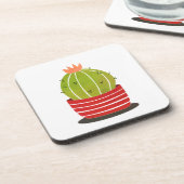 ポットアートミニマルポスター コースター (左側)