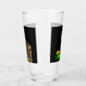 ポットオ金ゴールドインディゴ タンブラーグラス (左)