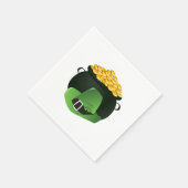 ポットオ金ゴールドレプレシャンハット スタンダードカクテルナプキン (角)