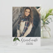 ポットクラシックスクリプト5フォトメモリ卒業 招待状 (スタンド正面)