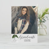 ポットクラシックスクリプト5フォトメモリ卒業 招待状 (スタンド正面)