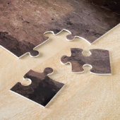 ポットチューリップの木枠 ジグソーパズル (側面)