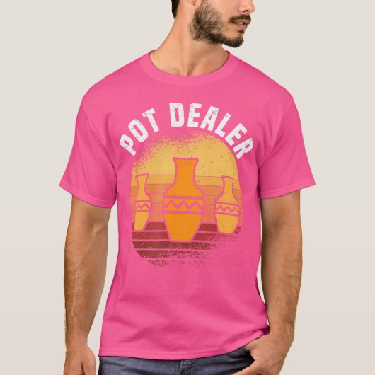 ポットディーラーの陶芸 Tシャツ (正面)