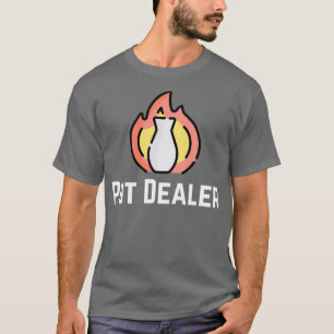 ポットディーラー陶磁器おもしろい陶磁器 Tシャツ