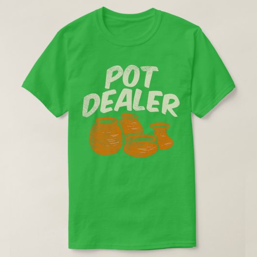 ポットディーラー7 Tシャツ (デザイン正面)