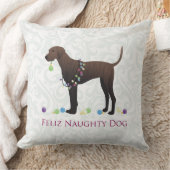 ポットハウンドクリスマス クッション (ブランケット)