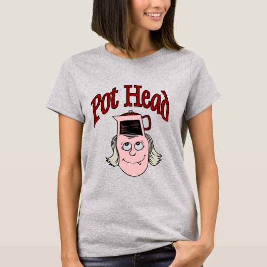 ポットヘッドウーマンTシャツ Tシャツ (正面)