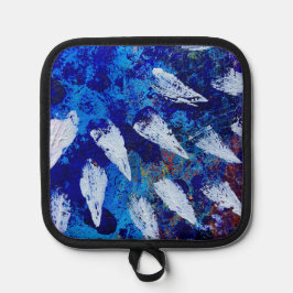 ポットホルダーインスカイバーストデザイン 鍋敷き