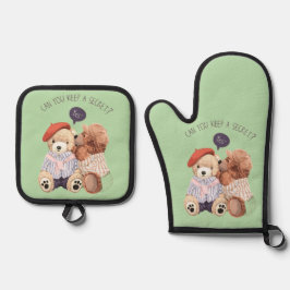 ポットホルダー 鍋つかみ&鍋敷きセット