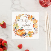 ポットラックスサンクスギビングパーティー食器 スタンダードカクテルナプキン (インサイチュ)