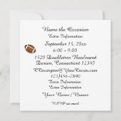 ポットラック招待状 招待状 (裏面)