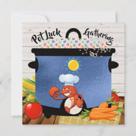 ポットラック/任意のタイプ招待状 招待状