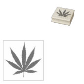 ポットリーフスタンプx2 ラバースタンプ (押印)