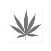 ポットリーフスタンプx2 ラバースタンプ (インプリント)