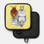 ポット保持者 鍋敷き (正面/裏面)