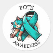 ポット姿勢起立性頻脈症候群 ラウンドシール (正面)