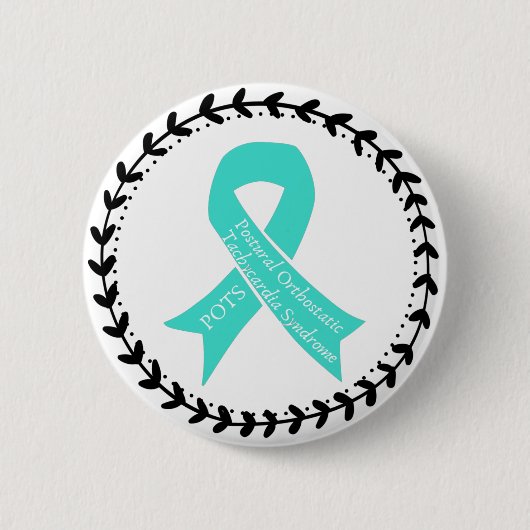 ポット姿勢起立性頻脈症候群  缶バッジ (正面)