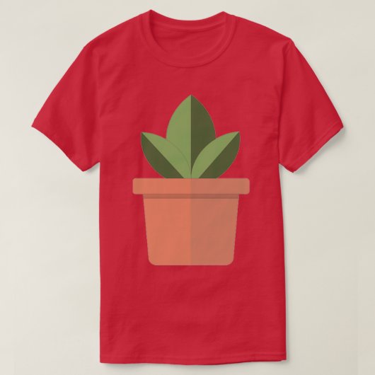 ポット工場 Tシャツ (デザイン正面)