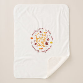 ポット秋テーマシェルパブランケット シェルパブランケット