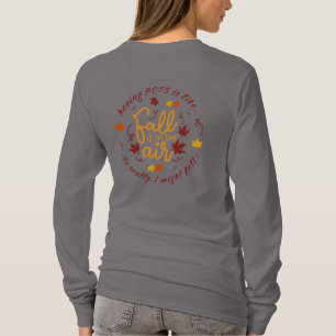 ポット秋テーマTシャツ Tシャツ