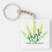 ポット葉 キーホルダー (正面)