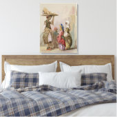 ポット販売業者、c.1855 キャンバスプリント (インサイチュ (寝室))