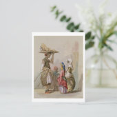 ポット販売業者、c.1855 ポストカード (スタンド正面)