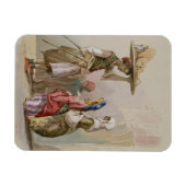 ポット販売業者、c.1855 マグネット (横)