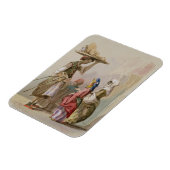 ポット販売業者、c.1855 マグネット (左側)