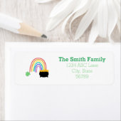 ポット金ゴールド住所 シール (インサイチュ)