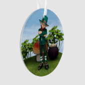 ポット金ゴールド オーナメント (正面)