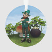 ポット金ゴールド オーナメント (裏面)