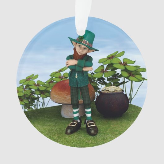 ポット金ゴールド オーナメント (正面)