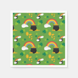 ポット金ゴールド スタンダードカクテルナプキン