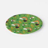 ポット金ゴールド ペーパープレート (アングル)