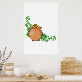 ポット金ゴールド ポスター (キッチン)