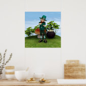 ポット金ゴールド ポスター (キッチン)