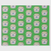 ポット金ゴールド ラッピングペーパー (フラット)