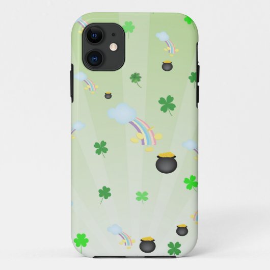 ポット金ゴールド Case-Mate iPhoneケース (裏面)