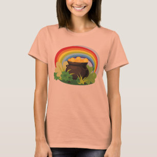 ポット金ゴールドTシャツ Tシャツ