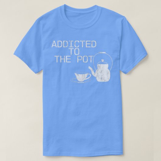 ポット2中毒 Tシャツ (デザイン正面)