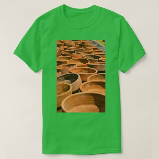 ポット2 Tシャツ (デザイン正面)