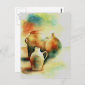 ポット ポストカード (正面/裏面)